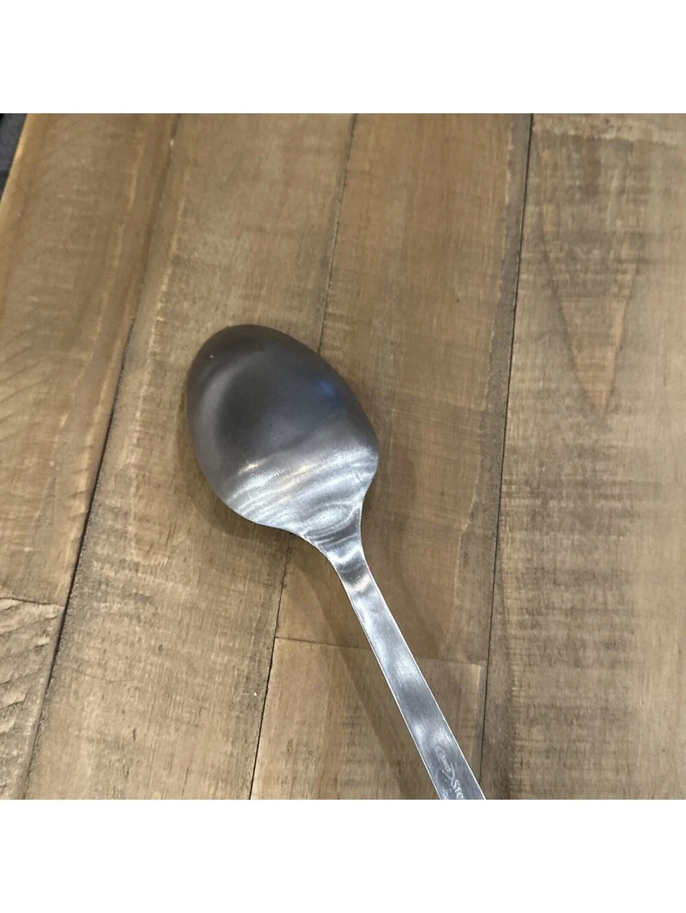 Serving spoon - stainless steel and silicone- OXO Good Grips 14”